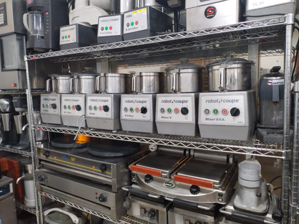 Used kitchen equipment food mixers robot coupe & in top other brands in good working conditions