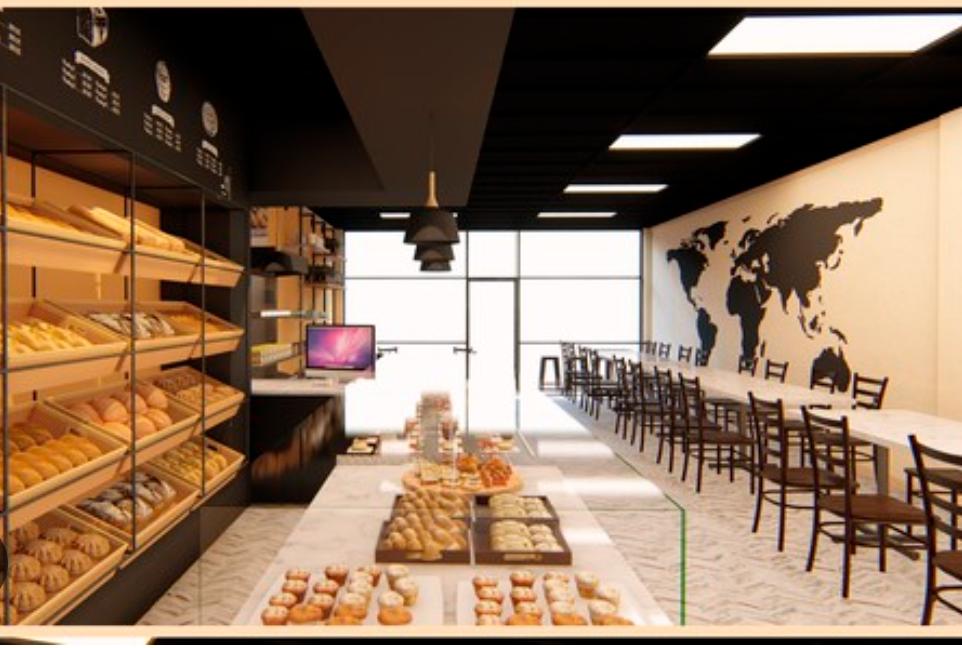 Commercial bakeries & cafes