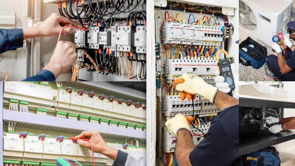 Commercial electrical works