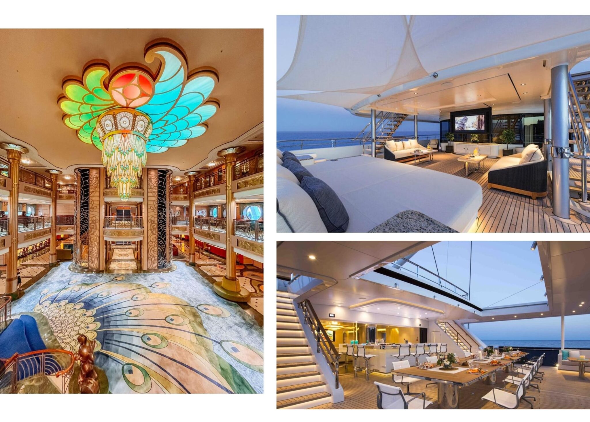 Luxury Yachts & Cruise ships