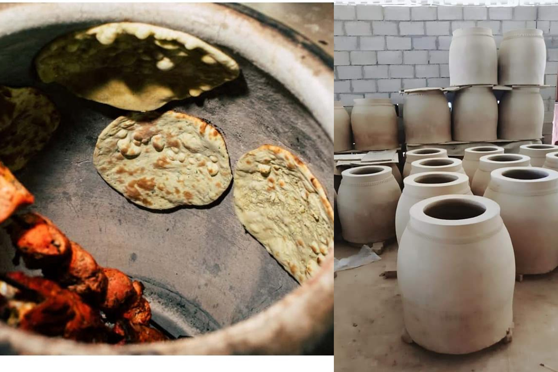 Pakistani mud clay tandoors ovens for homes & restaurants