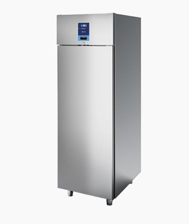 Stainless steel 1 doors upright standing chillers & freezers with or without wheels high quality.