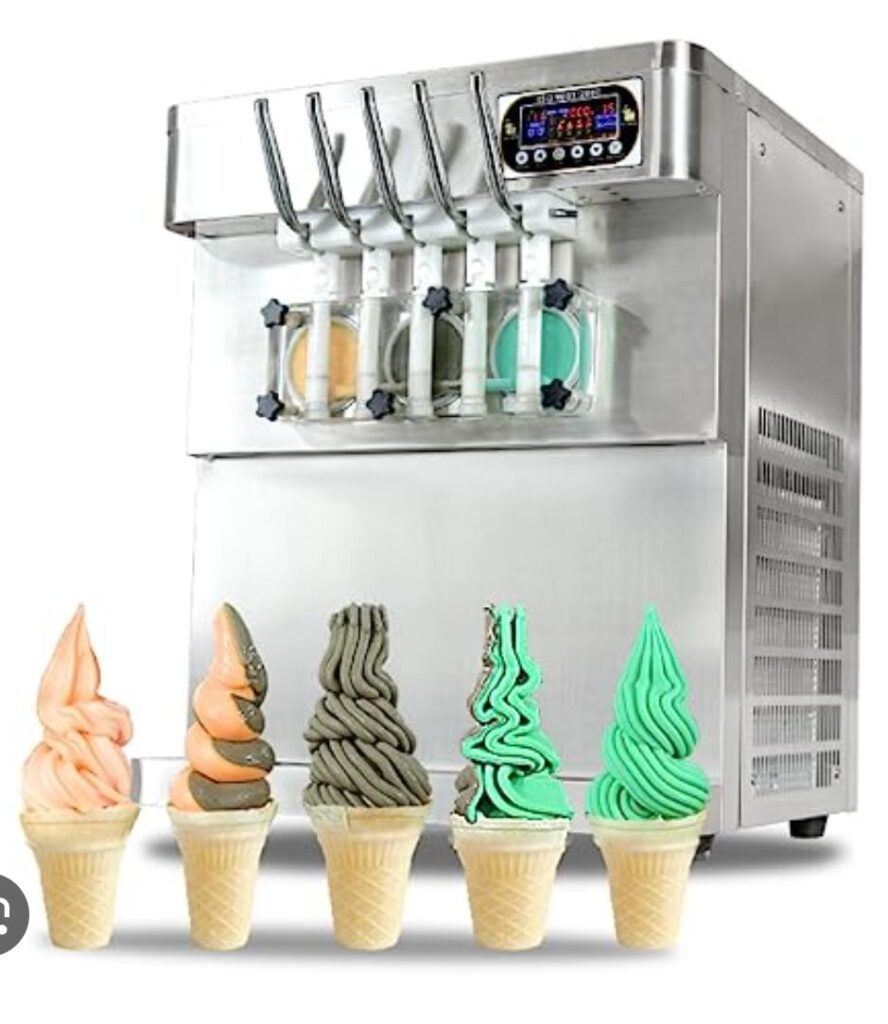 Commercial Ice cream machines 4 flavors